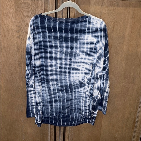 Lululemon Athletica Blue Tie-Dye Tunic - Picture 1 of 5